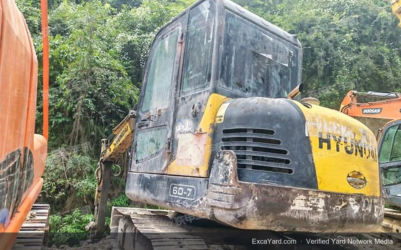 2016 Hyundai R607 Used Excavator — gallery view 4, used excavator available for export from China