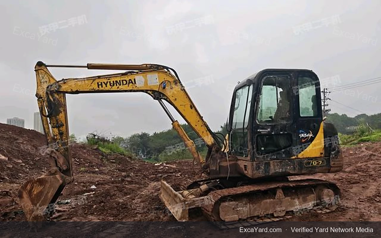 2016 Hyundai R607 Used Excavator — gallery view 2, used excavator available for export from China