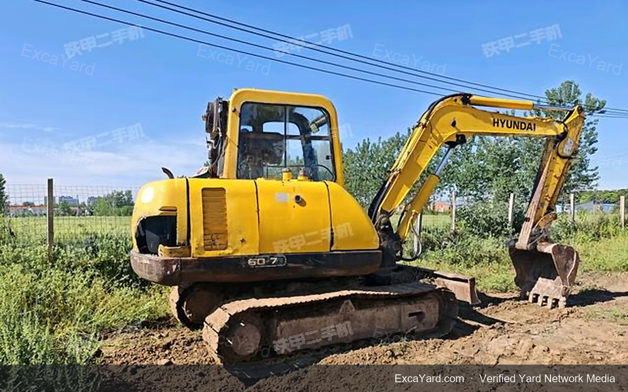2016 Hyundai R607 Used Excavator — gallery view 12, used excavator available for export from China
