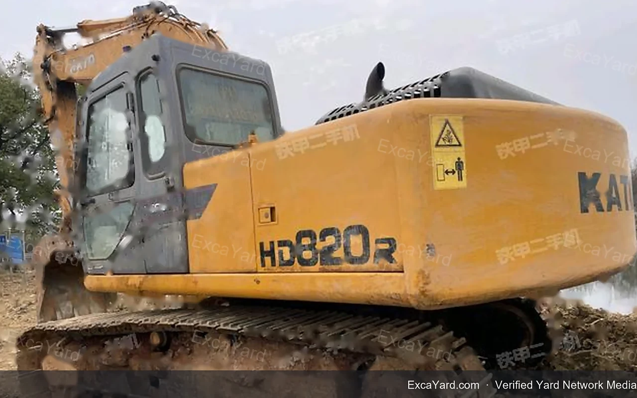 2012 Kato HD820R Used Excavator — gallery view 5, used excavator available for export from China