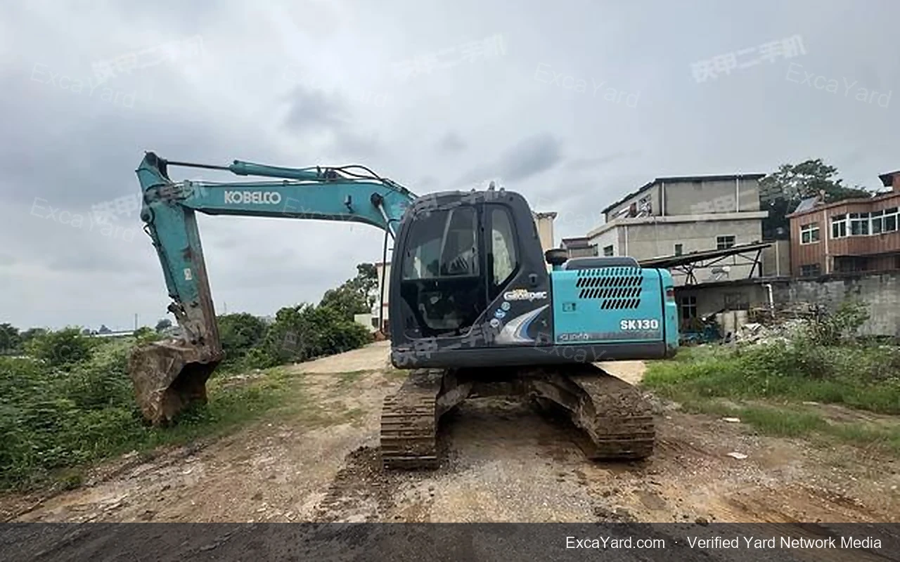 حفارة Kobelco SK1308 مستعملة موديل 2015 | 1,500 ساعة | درجة B