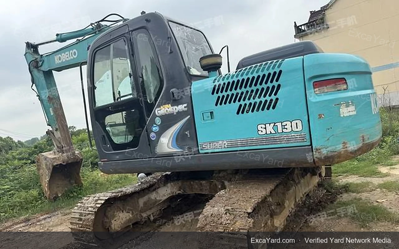 2015 Kobelco SK1308 Used Excavator — gallery view 6, used excavator available for export from China
