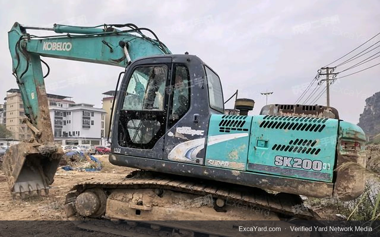 2015 Kobelco SK1308 Used Excavator — gallery view 5, used excavator available for export from China