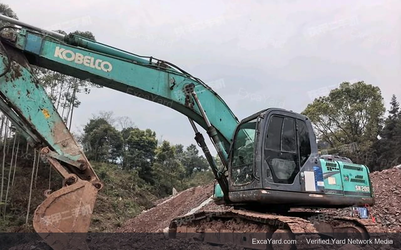 2015 Kobelco SK2008 Used Excavator — gallery view 4, used excavator available for export from China