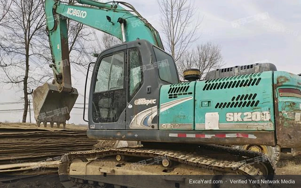 2011 Kobelco SK2008 Used Excavator — gallery view 2, used excavator available for export from China