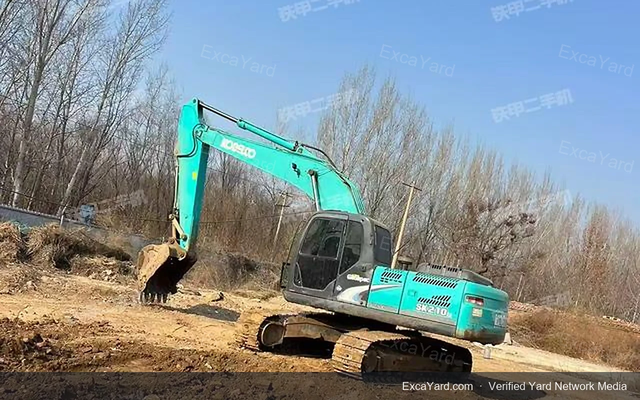 2015 Kobelco SK210LC8 Used Excavator — gallery view 6, used excavator available for export from China