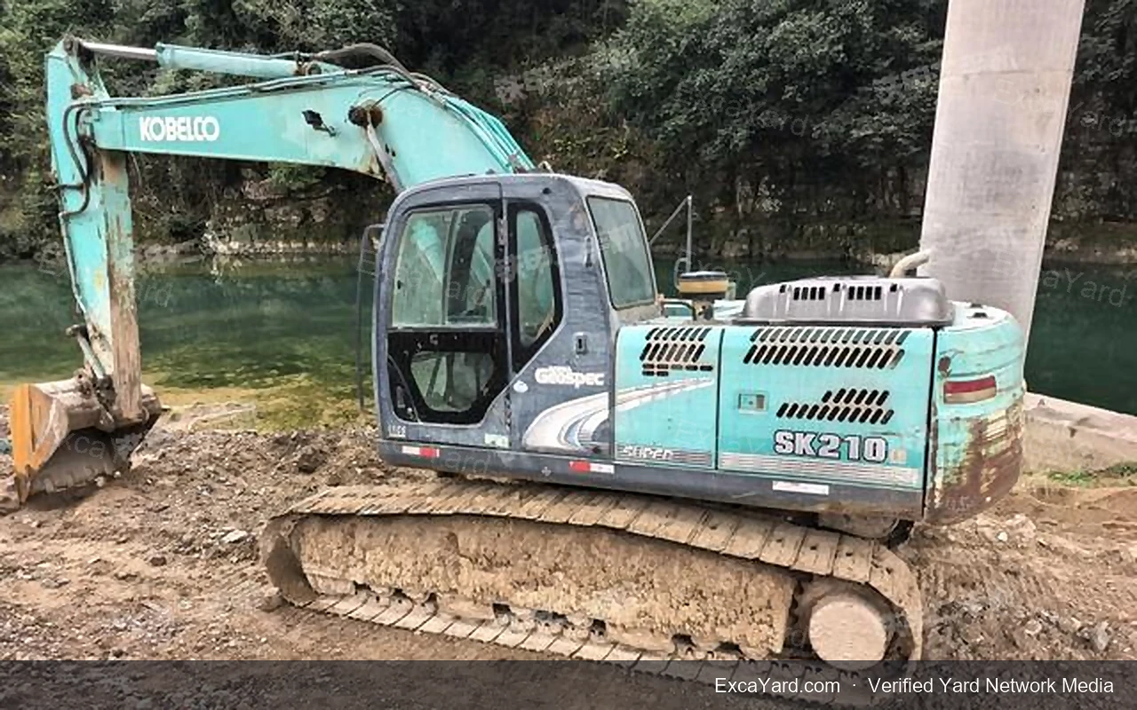 2015 Kobelco SK210LC8 Used Excavator — gallery view 8, used excavator available for export from China