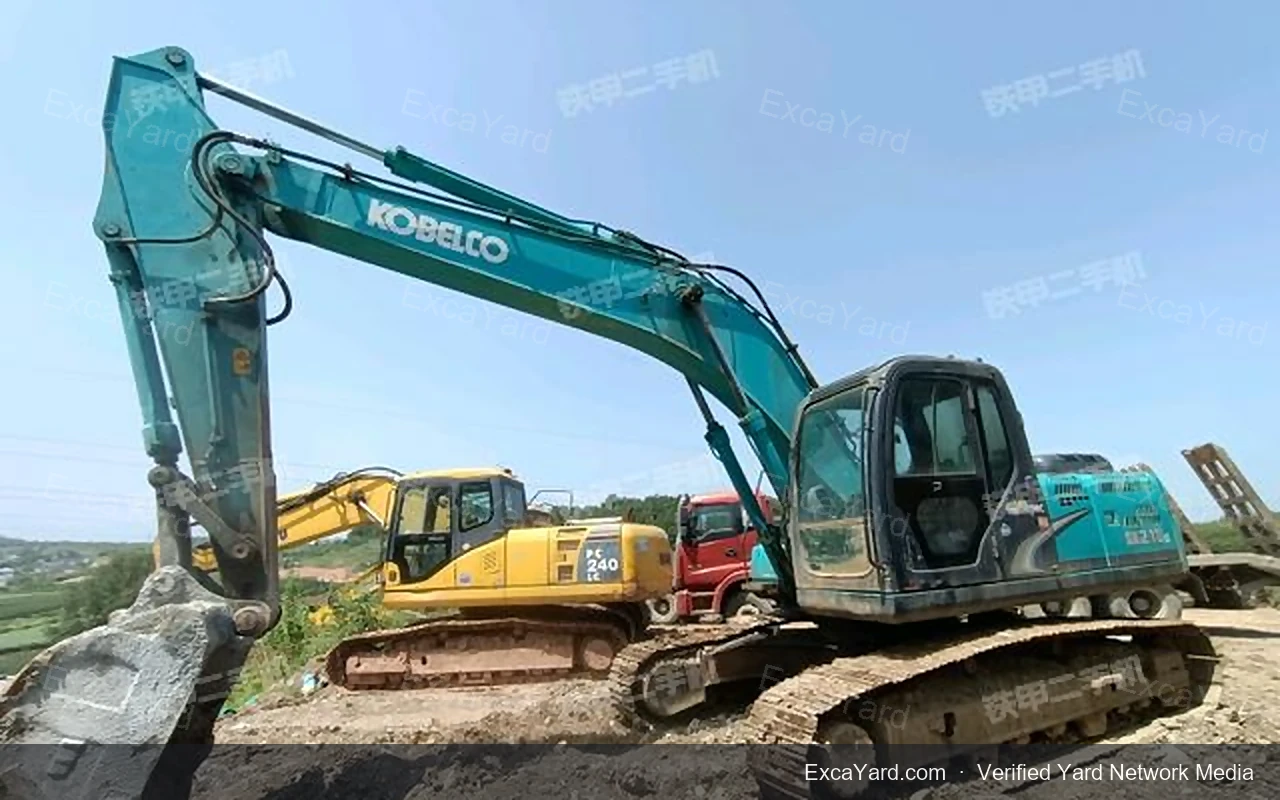 2015 Kobelco SK210LC8 Used Excavator — gallery view 4, used excavator available for export from China