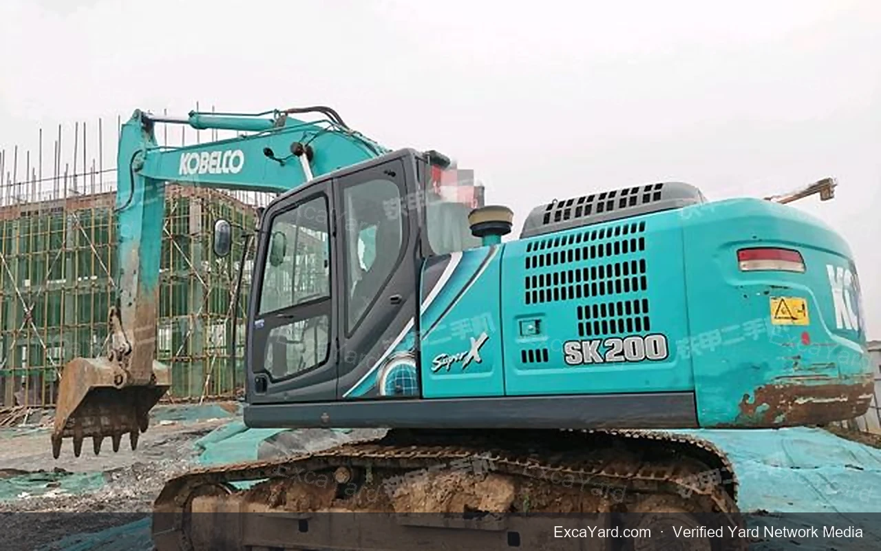 Excavadora Kobelco SK230 de 2007, Grado C, 12.000 h para exportación
