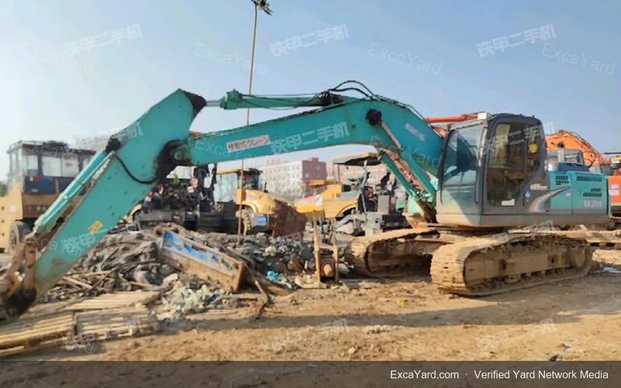 2015 Kobelco SK260LC8 used excavator for sale — Grade B, 4,200 hours, FOB Shanghai $19,000 | Stock EXY-KOBESK260LC8-122