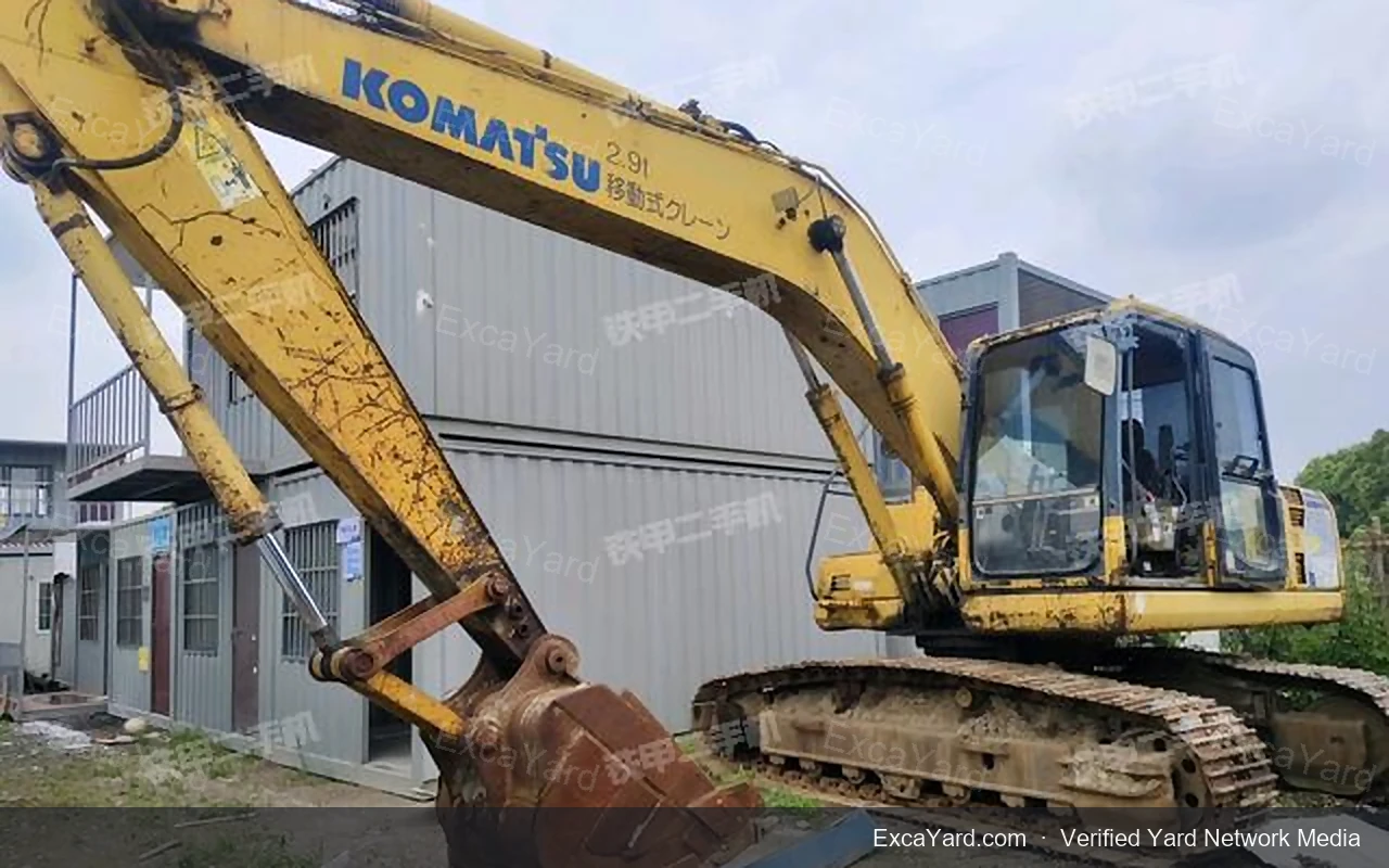 2002 Komatsu PC2006 Used Excavator — gallery view 2, used excavator available for export from China