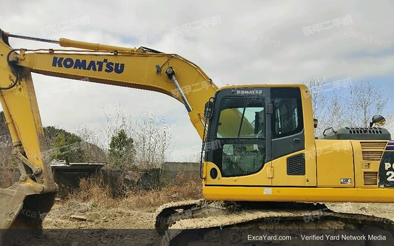 Excavadora Komatsu PC2207 2007, 23.000 h, Grado C para exportación