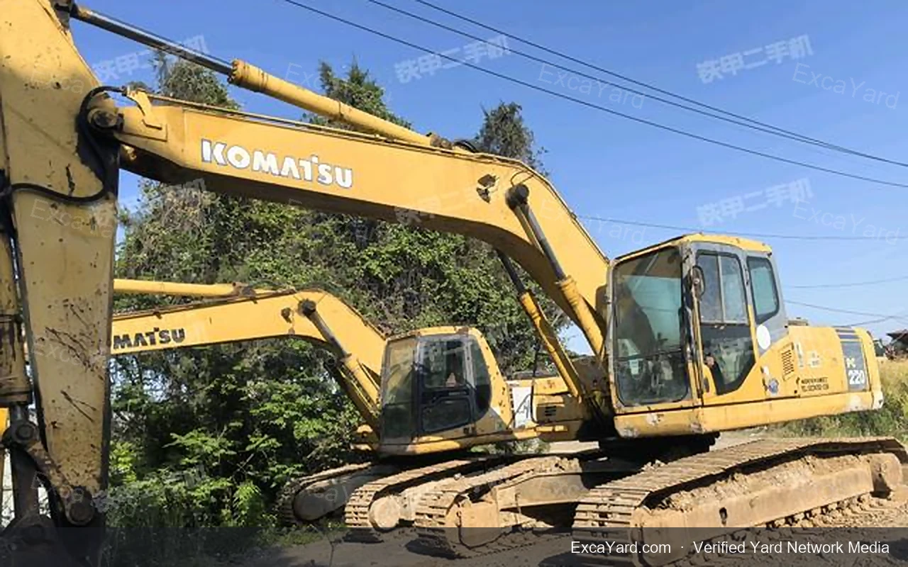2007 Komatsu PC220LC7 Used Excavator — gallery view 15, used excavator available for export from China