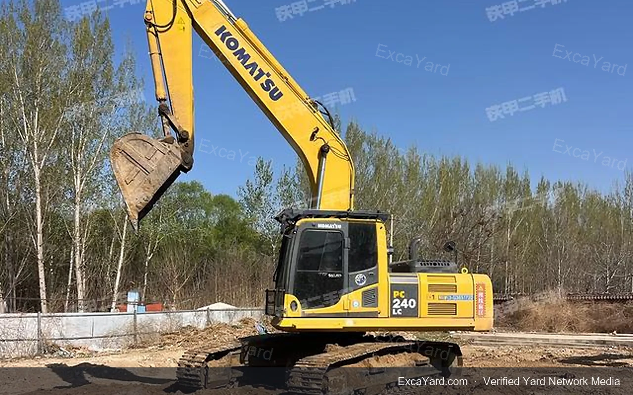 2020 Komatsu PC240LC8M0 Used Excavator — gallery view 6, used excavator available for export from China