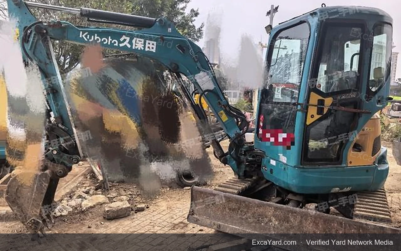 2018 Kubota KX1353SZ Used Excavator — gallery view 3, used excavator available for export from China