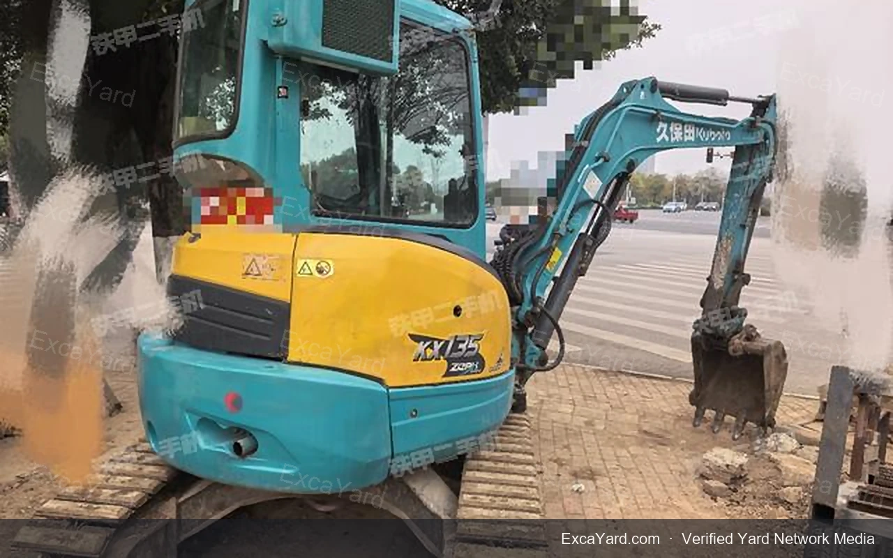 2018 Kubota KX1353SZ Used Excavator — gallery view 11, used excavator available for export from China