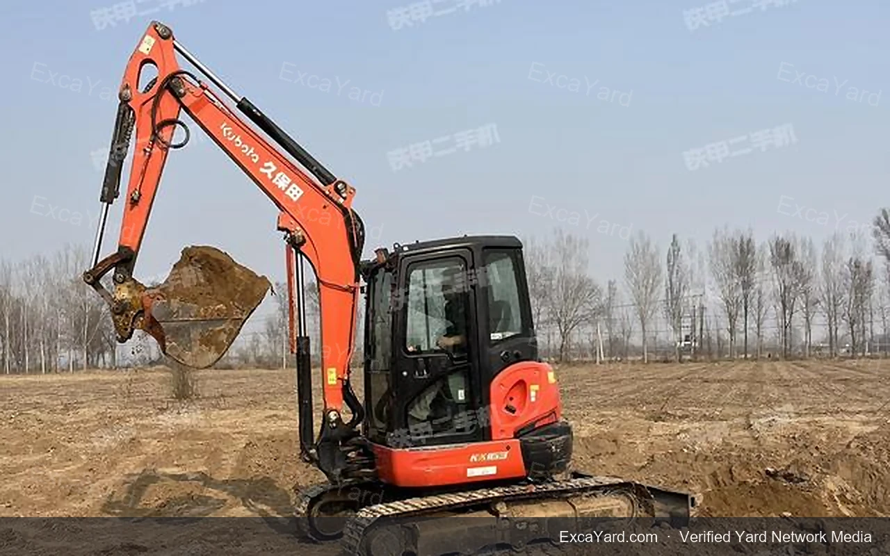 2022 Kubota KX1635 Used Excavator — gallery view 3, used excavator available for export from China