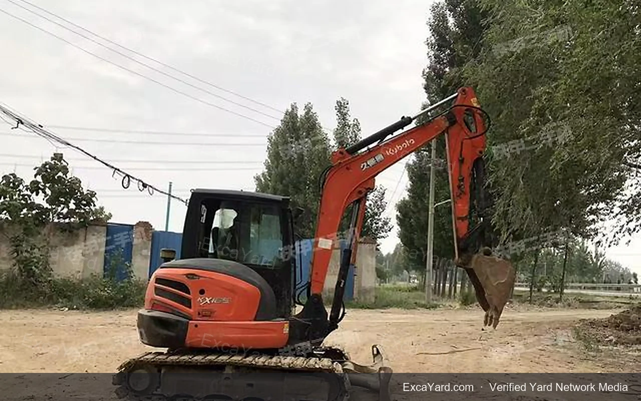 2017 Kubota KX165 Used Excavator — gallery view 6, used excavator available for export from China