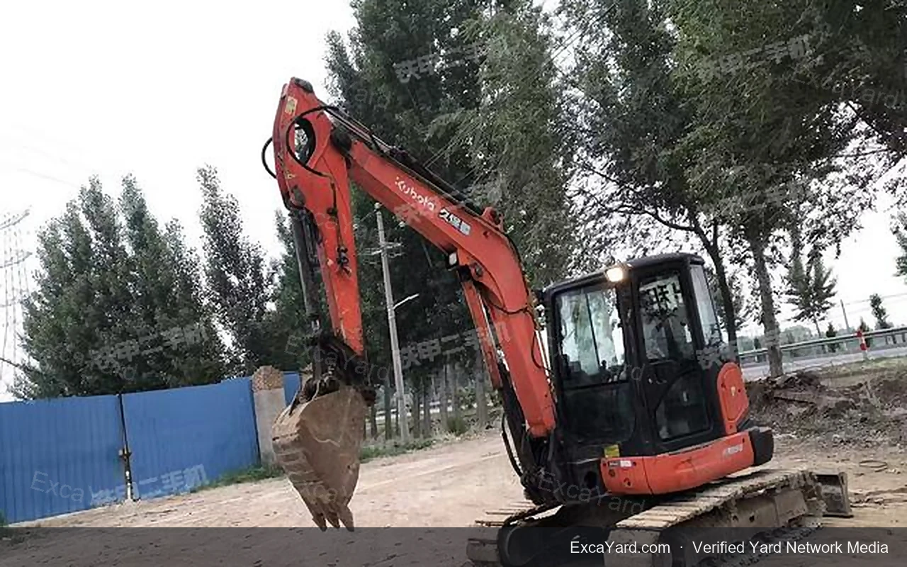 2017 Kubota KX165 Used Excavator — gallery view 13, used excavator available for export from China