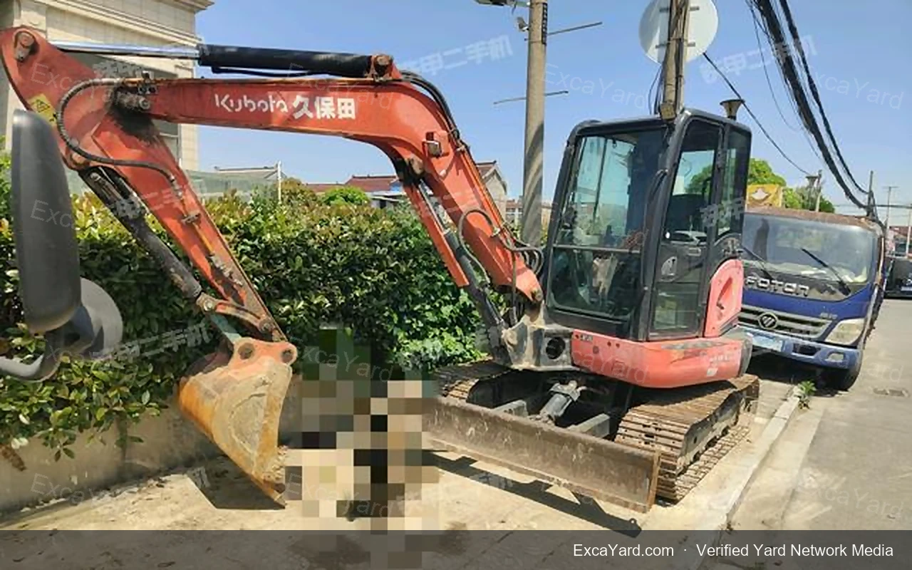 2017 Kubota KX165 Used Excavator — gallery view 7, used excavator available for export from China