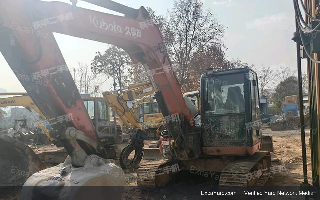 2017 Kubota KX165 Used Excavator — gallery view 5, used excavator available for export from China