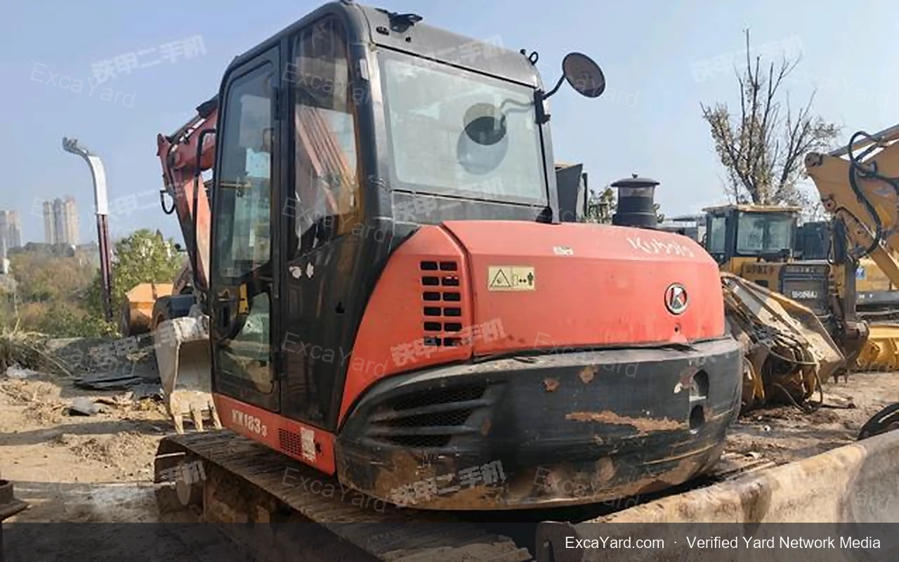 2015 Kubota KX183 Used Excavator — gallery view 3, used excavator available for export from China