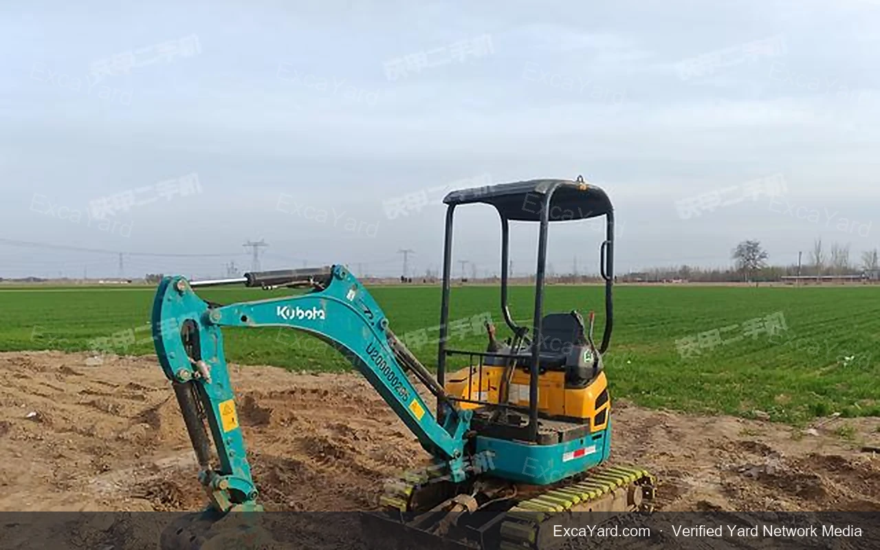 Б/у экскаватор Kubota U153S 2018 г.в. на продажу — 1 385 моточасов