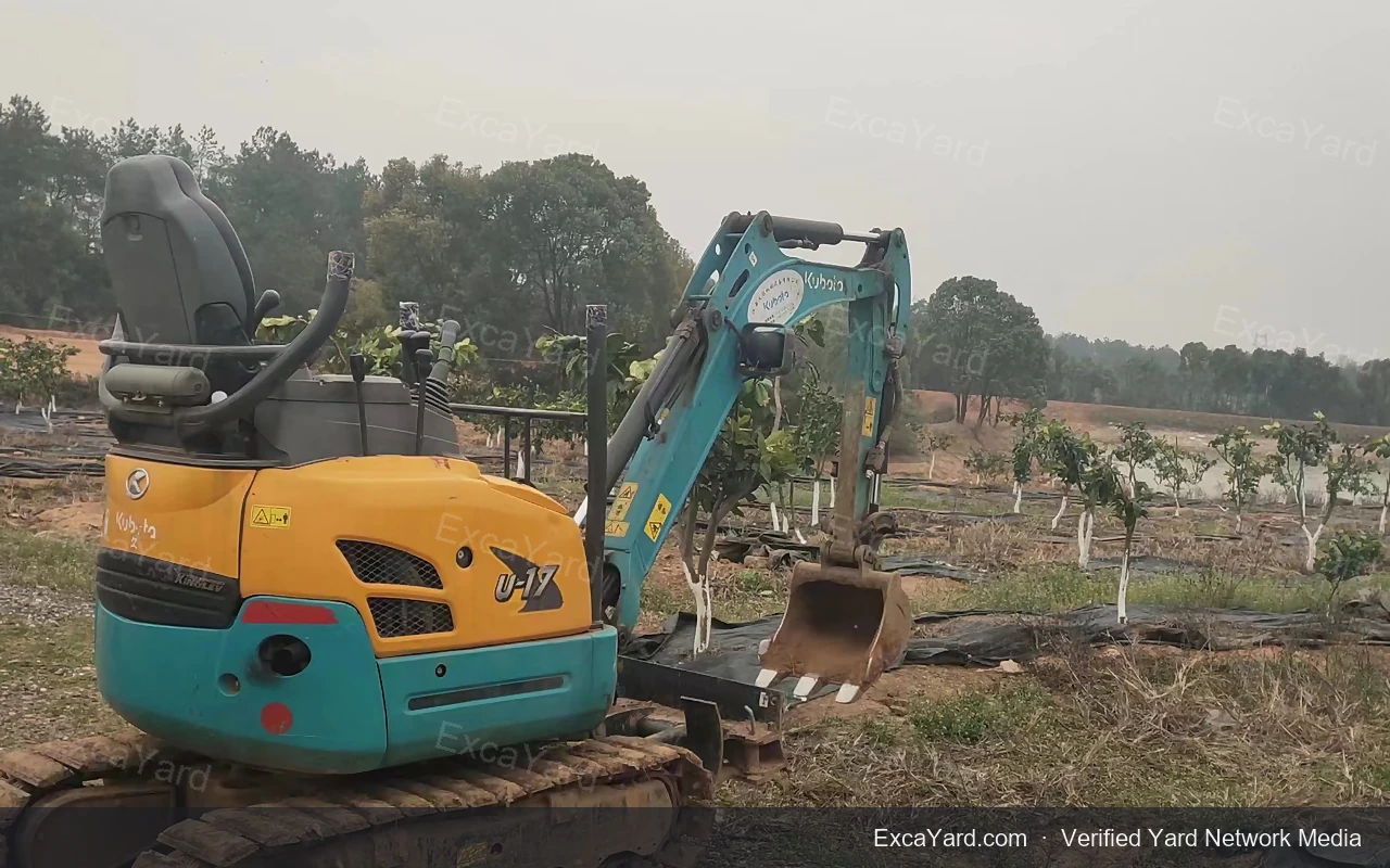 2024 Kubota U17 Used Excavator — gallery view 2, used excavator available for export from China