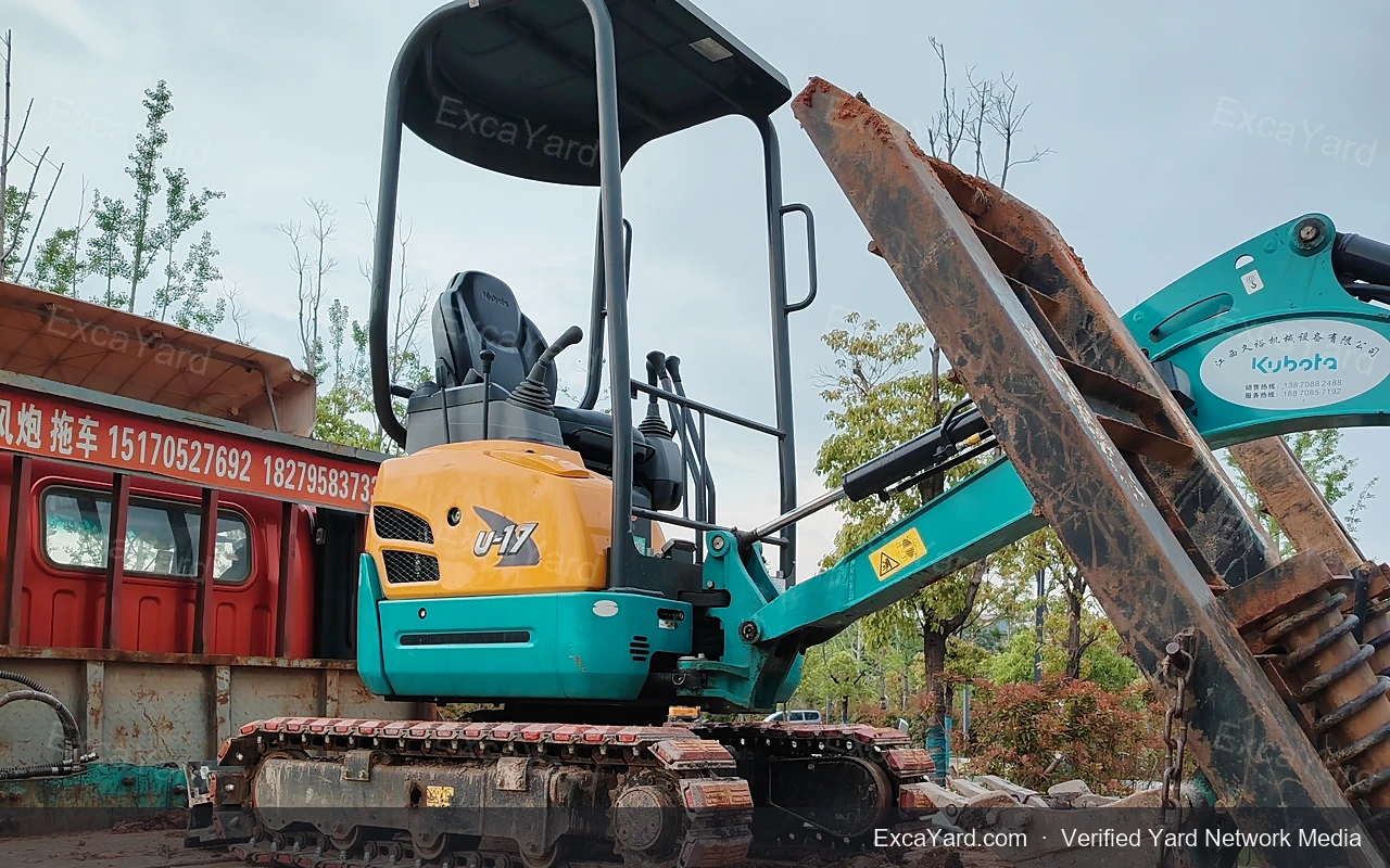 2024 Kubota U17 Used Excavator — gallery view 4, used excavator available for export from China