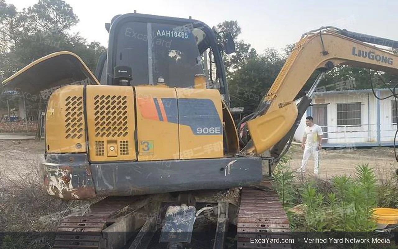 2021 LiuGong CLG906E Used Excavator — gallery view 4, used excavator available for export from China