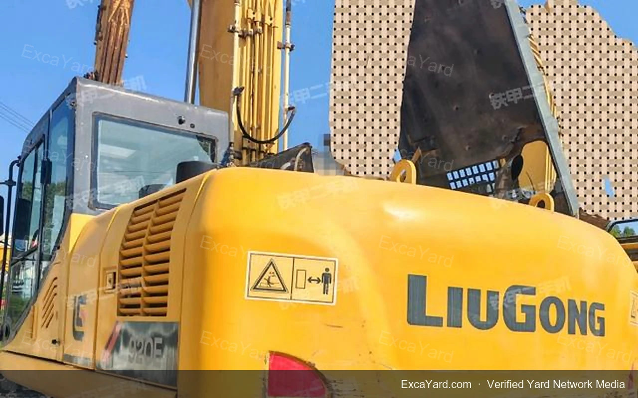 2017 LiuGong CLG920E Used Excavator — gallery view 10, used excavator available for export from China