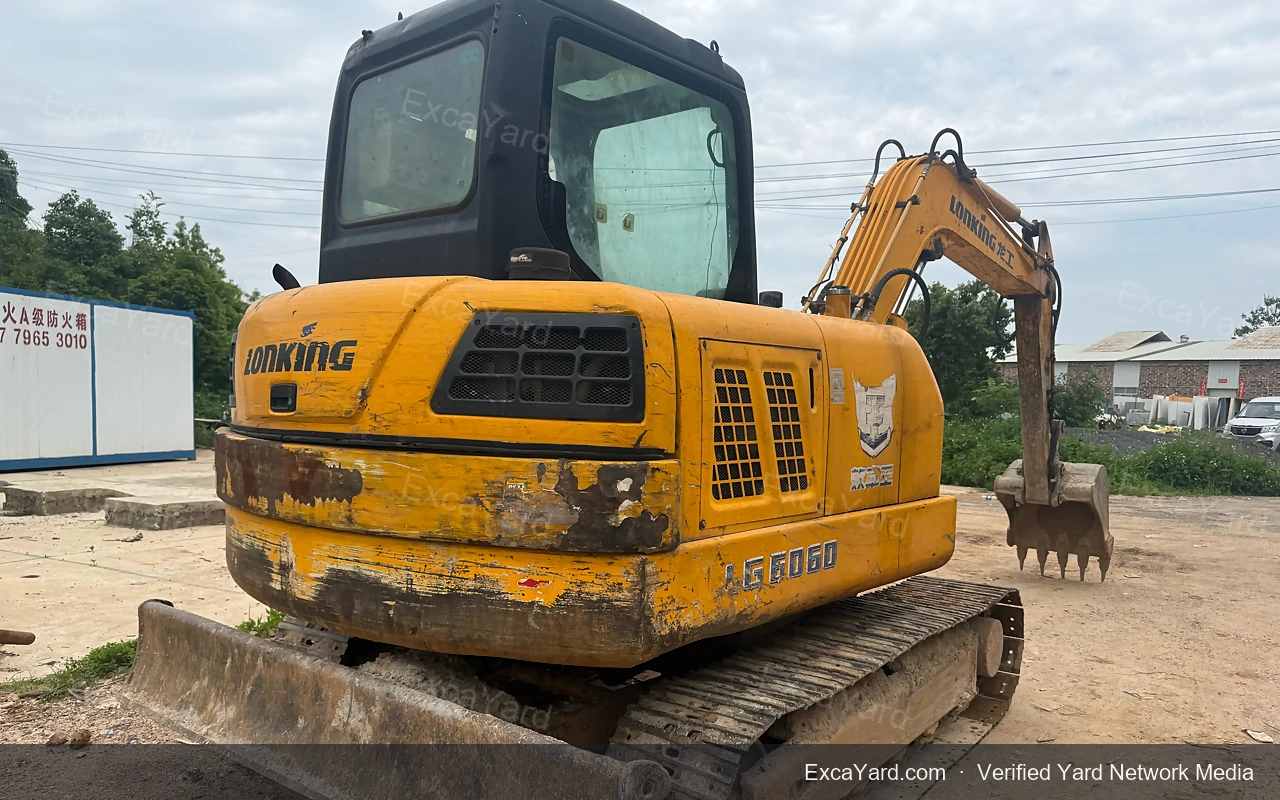 2018 Lonking CDM6060 Used Excavator — gallery view 6, used excavator available for export from China