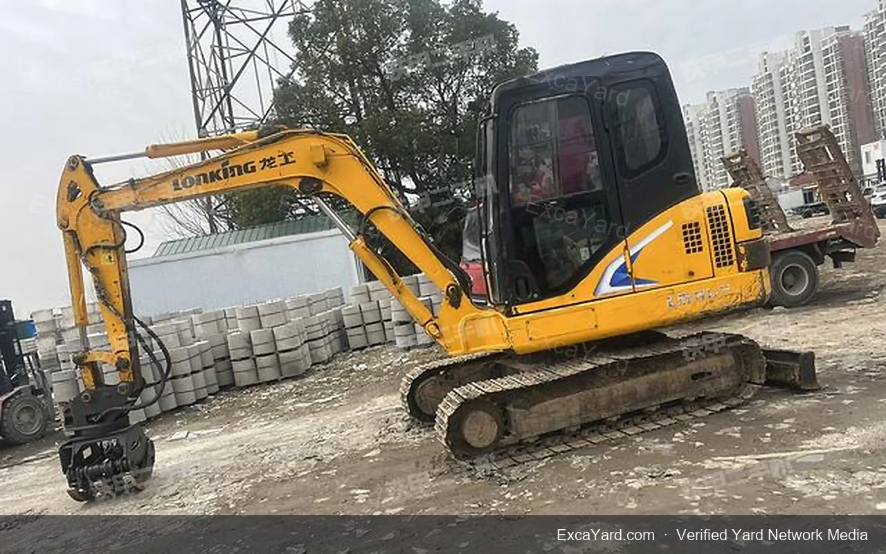 2018 Lonking CDM6060 Used Excavator — gallery view 5, used excavator available for export from China