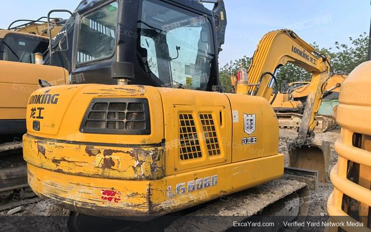 2021 Lonking LG6060 Used Excavator — gallery view 11, used excavator available for export from China