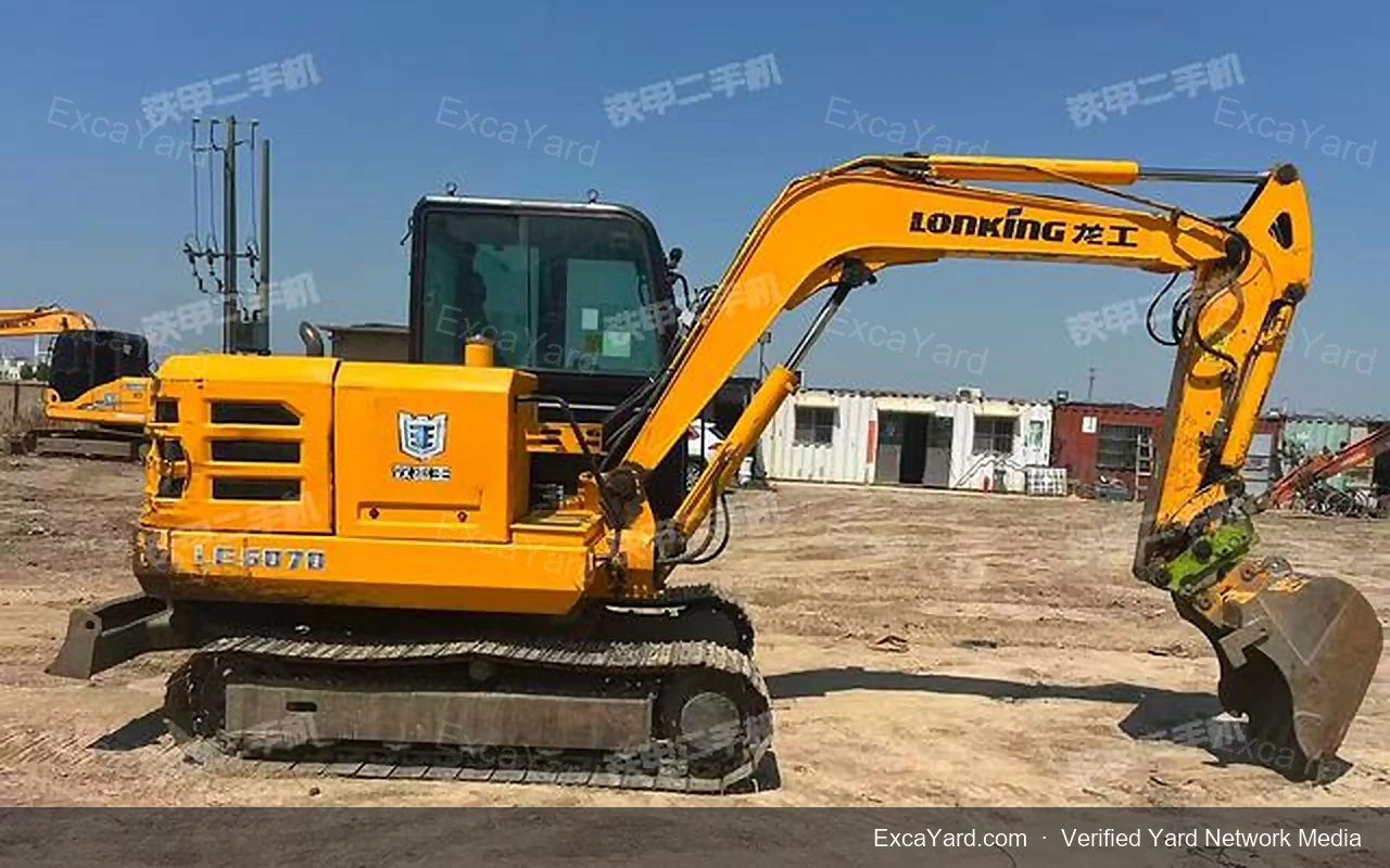 2021 Lonking LG6060 Used Excavator — gallery view 9, used excavator available for export from China
