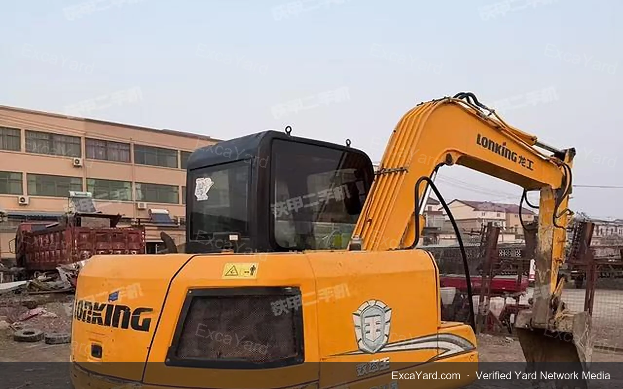 2016 Lonking LG6075 Used Excavator — gallery view 2, used excavator available for export from China