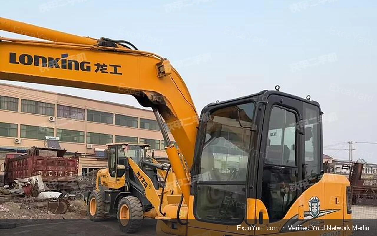 2016 Lonking LG6075 Used Excavator — gallery view 3, used excavator available for export from China
