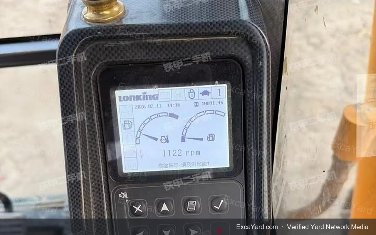 2016 Lonking LG6075 Used Excavator — gallery view 9, used excavator available for export from China