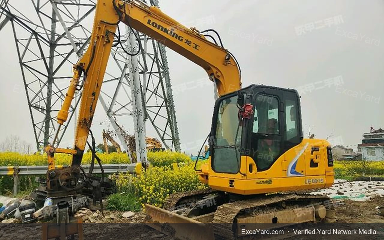 2020 Lonking LG6090 Used Excavator — gallery view 2, used excavator available for export from China