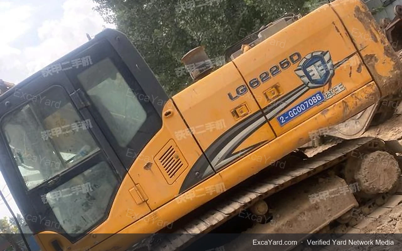 2012 Lonking LG6225D Used Excavator — gallery view 3, used excavator available for export from China