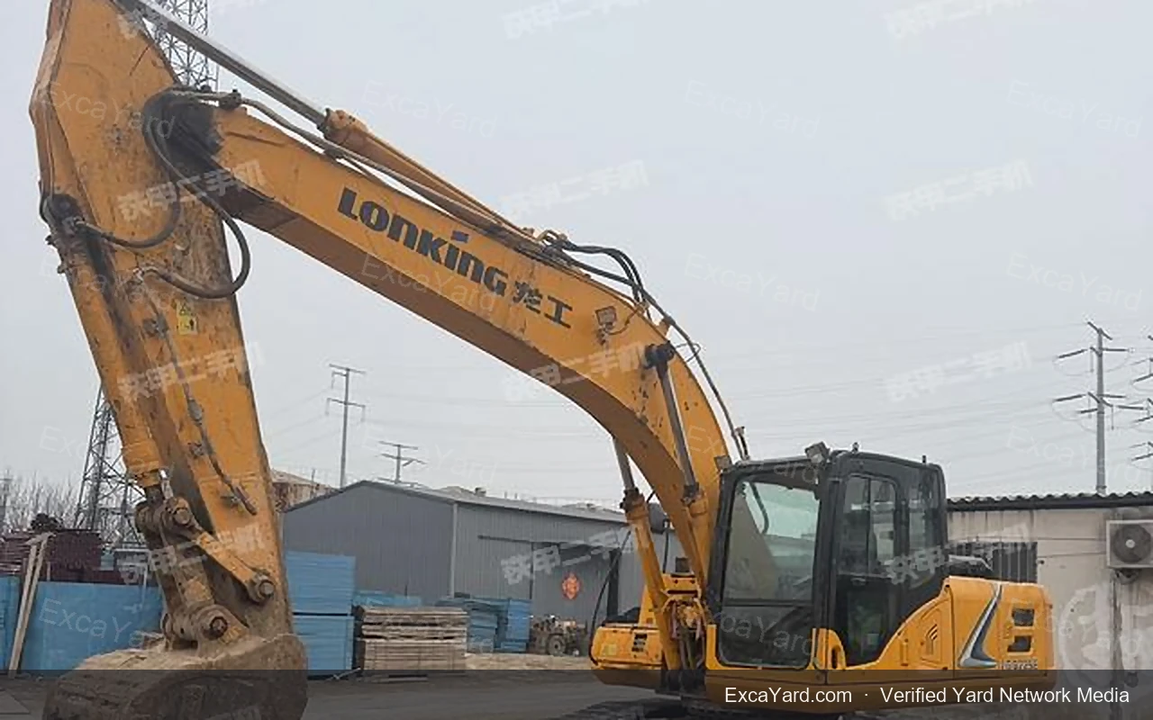 2018 Lonking LG6225E Used Excavator — gallery view 2, used excavator available for export from China