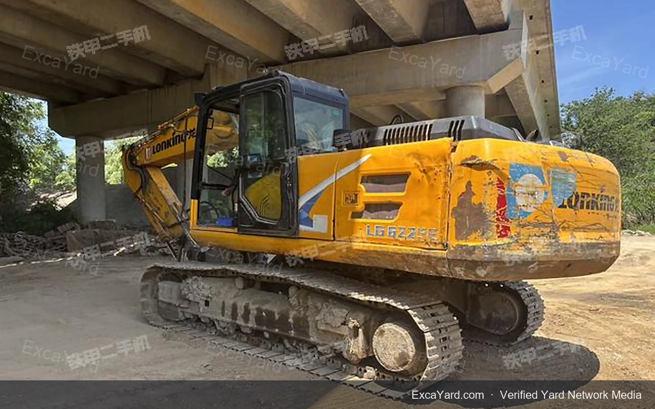 2021 Lonking LG6225E Used Excavator — gallery view 6, used excavator available for export from China