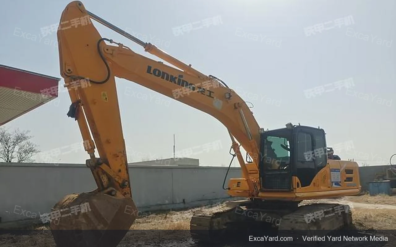 حفارة Lonking LG6245E موديل 2019 بوزن 62.45 طن درجة B للتصدير