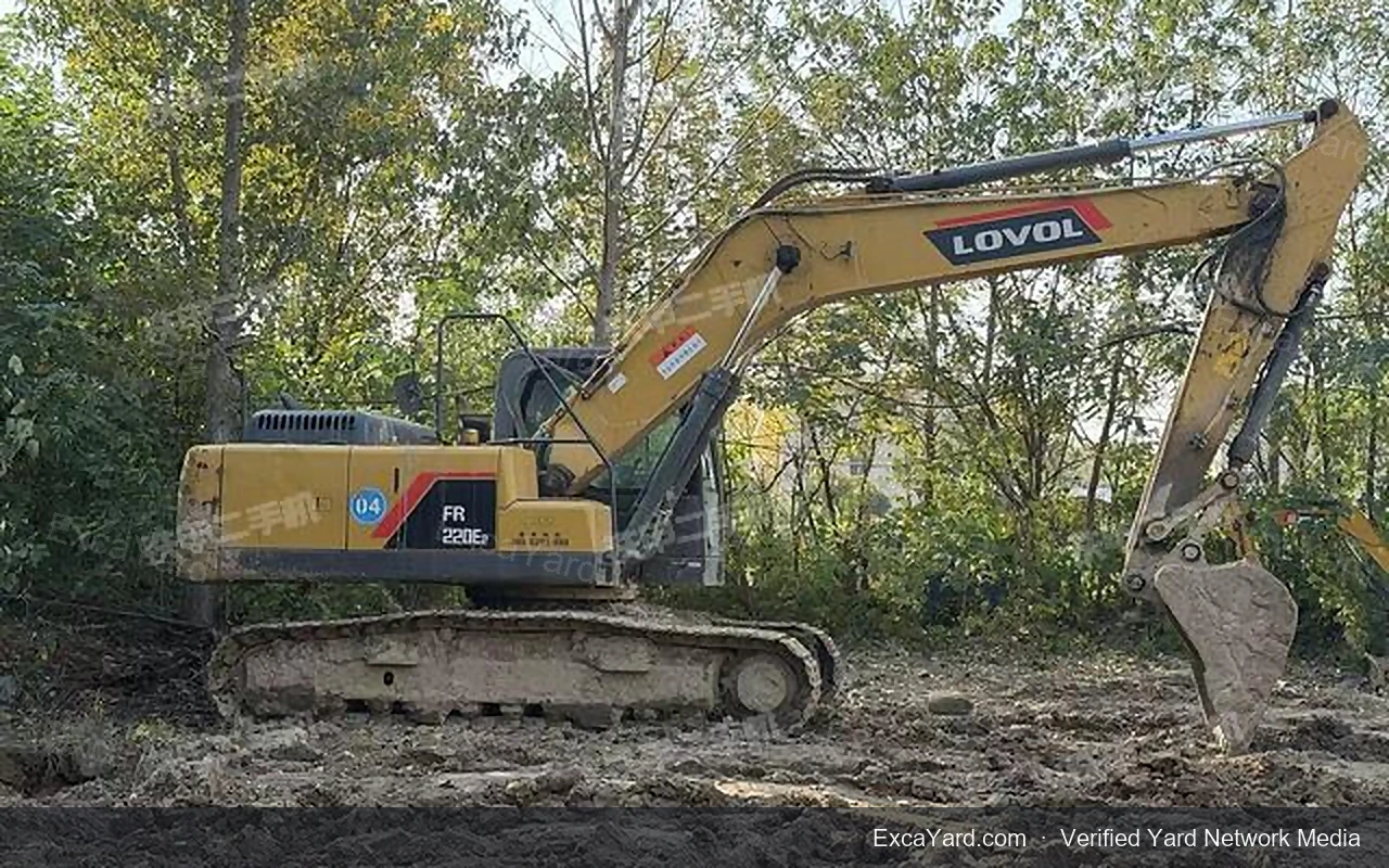 2020 Lovol FR220E Used Excavator — gallery view 5, used excavator available for export from China