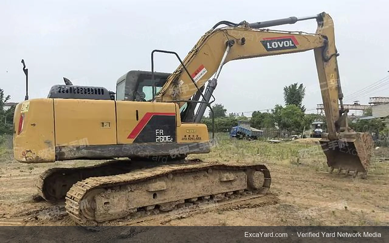 2020 Lovol FR220E2 Used Excavator — gallery view 3, used excavator available for export from China