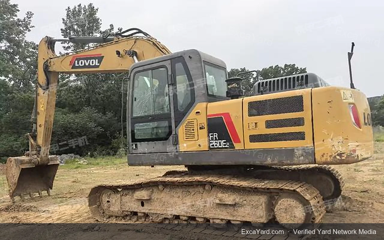 2020 Lovol FR220E2 Used Excavator — gallery view 4, used excavator available for export from China