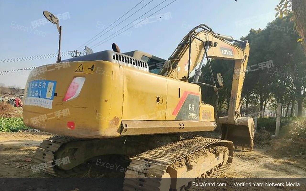 2021 Lovol FR220E2 Used Excavator — gallery view 2, used excavator available for export from China