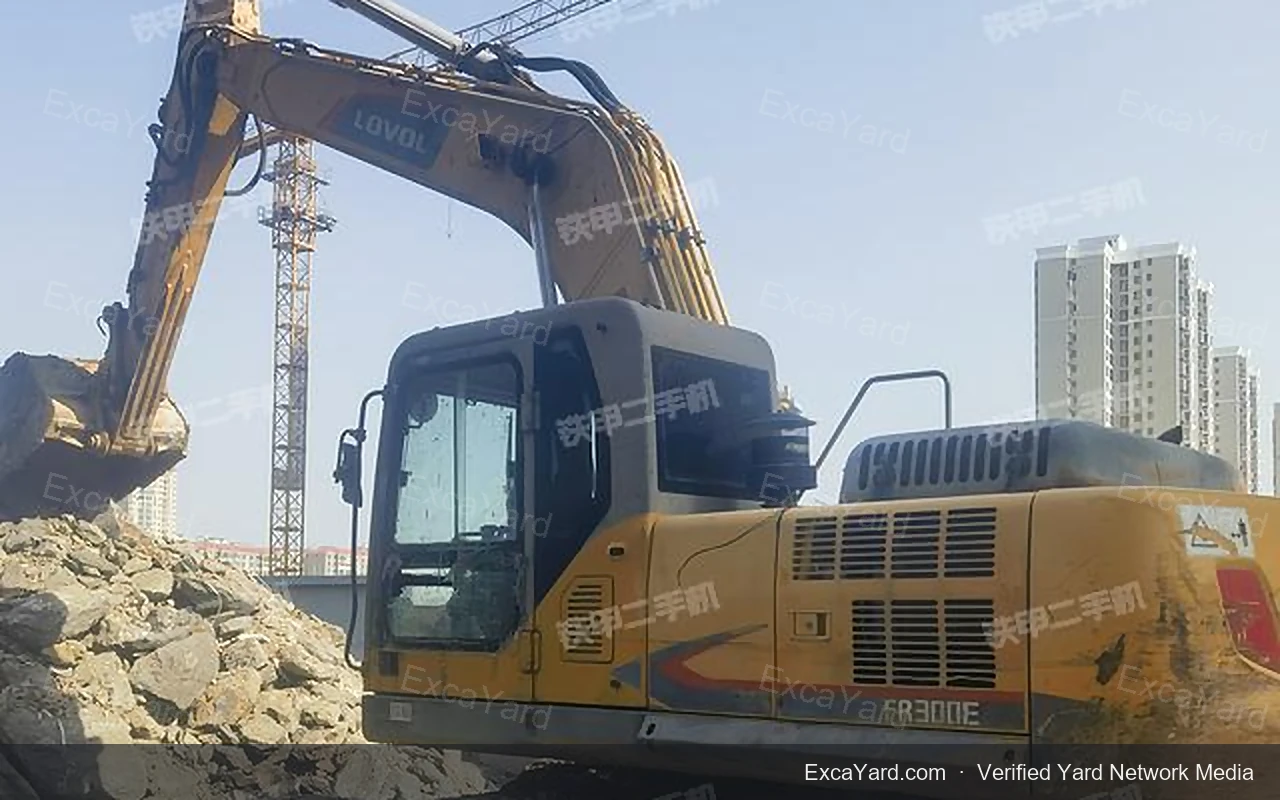 حفار Lovol FR260 موديل 2018، 5,800 ساعة، درجة A للتصدير