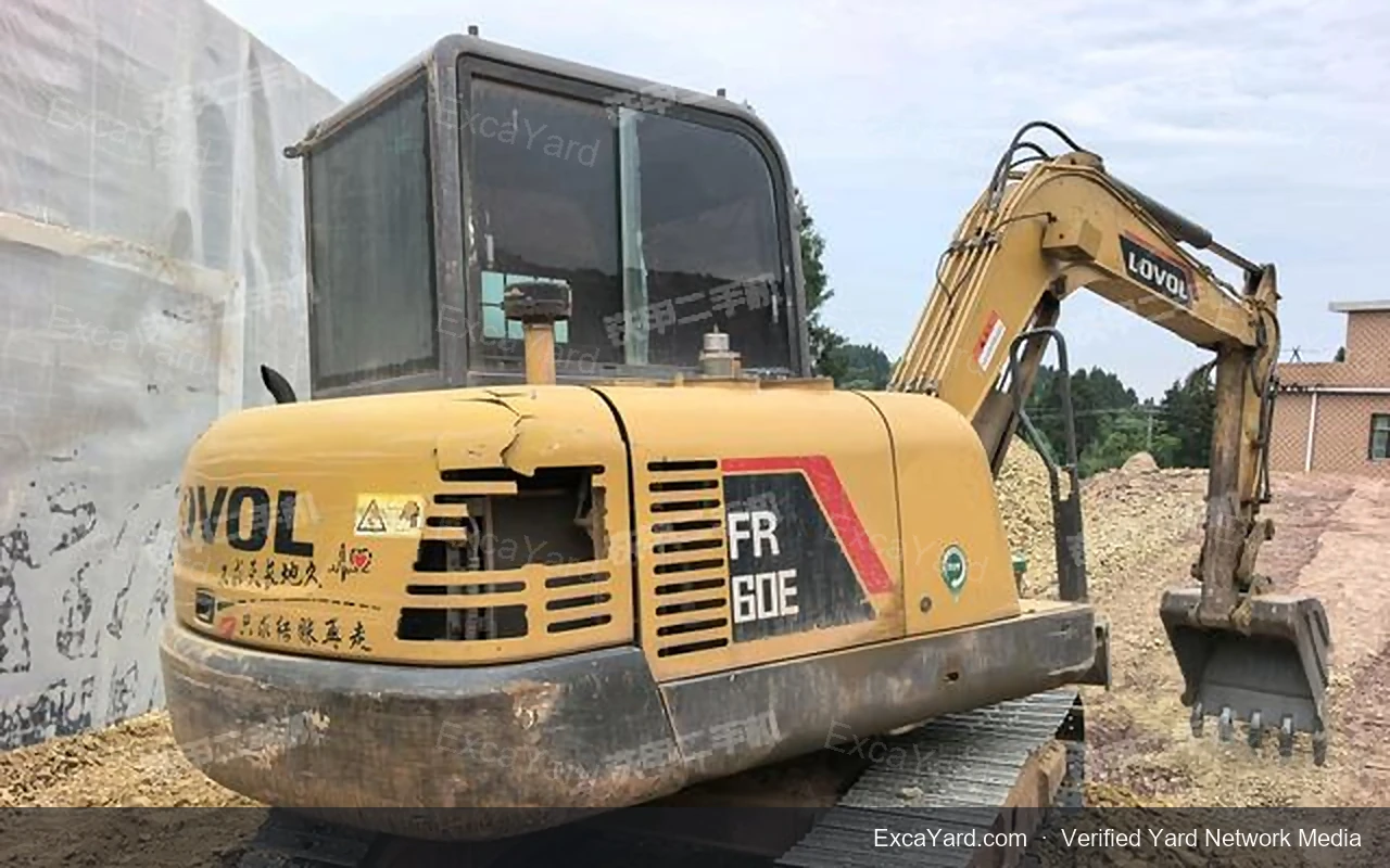 2019 Lovol FR60E Used Excavator — gallery view 2, used excavator available for export from China
