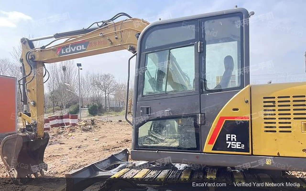 2022 Lovol FR75E2 Used Excavator — gallery view 4, used excavator available for export from China